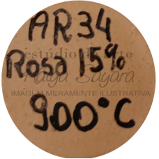Massa Cerâmica Rosa 15%
